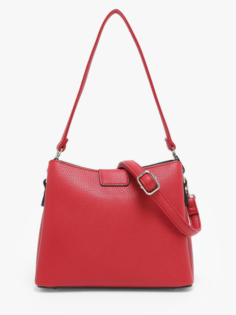 Cross Body Tas Grained Miniprix Rood grained 20BE0901 ander zicht 4